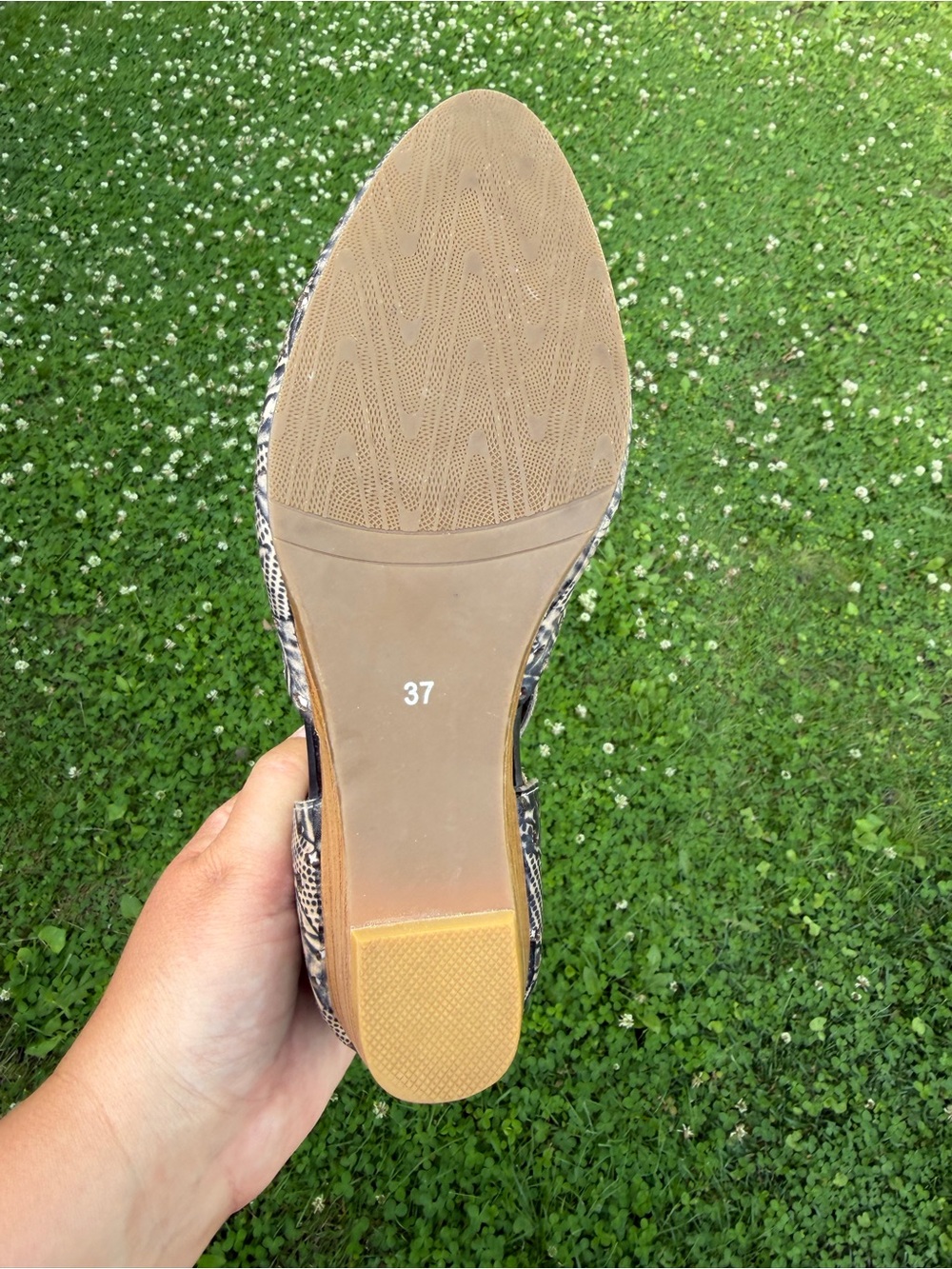 L’Artiste Spring Step Koraline Mary Jane Low Wedge Leather Shoes Size 6.5/7 - Picture 8 of 10
